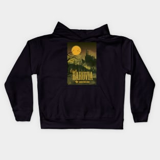 Halloween in Barovia yellow-green zombie version Kids Hoodie